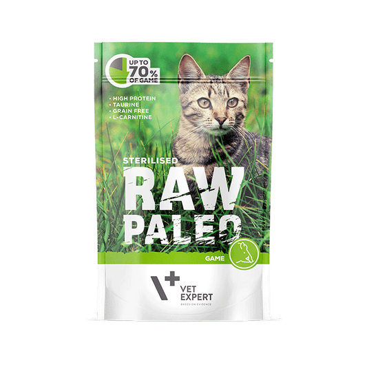 Cat Raw Paleo wet Sterilised Game 100 gr