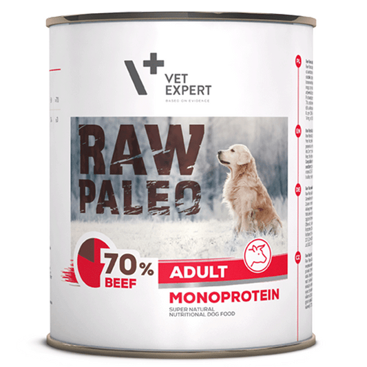 Dog Raw Paleo wet Adult beef 800 gr