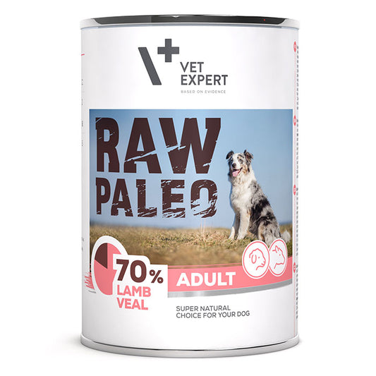 Dog Raw Paleo wet Adult duo lamb&veal 400 gr