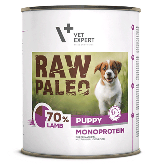 Dog Raw Paleo wet Puppy lamb 800 gr
