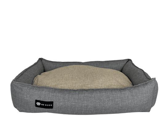 BASKET BED - Gris Beige Small 60x40cm